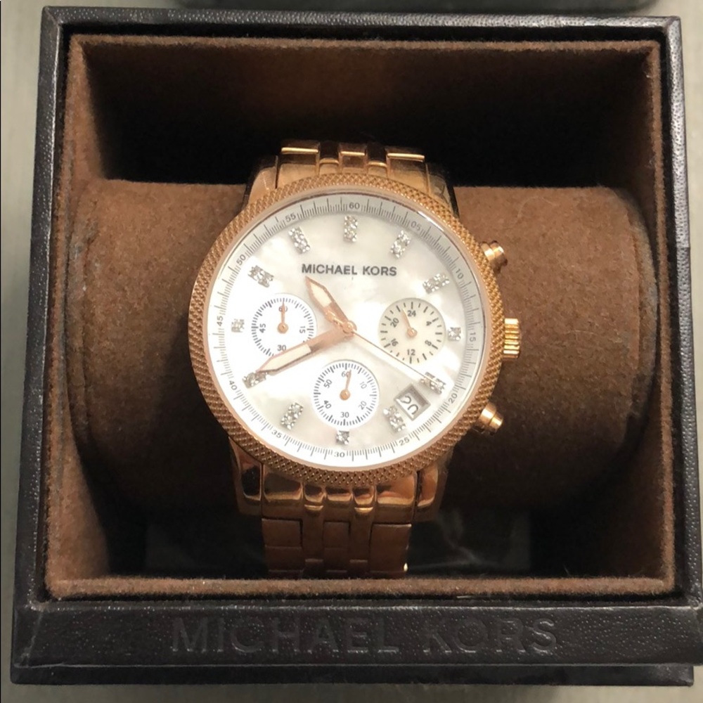 Michael Kors Rose Gold Watch